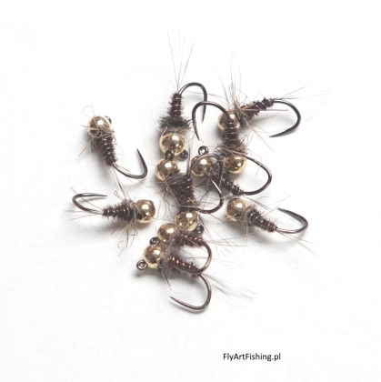 Nimfa 39 brązka muchowa mucha na lipienie na pstrągi bażant 